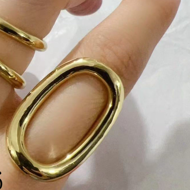 Anillo abierto maxi