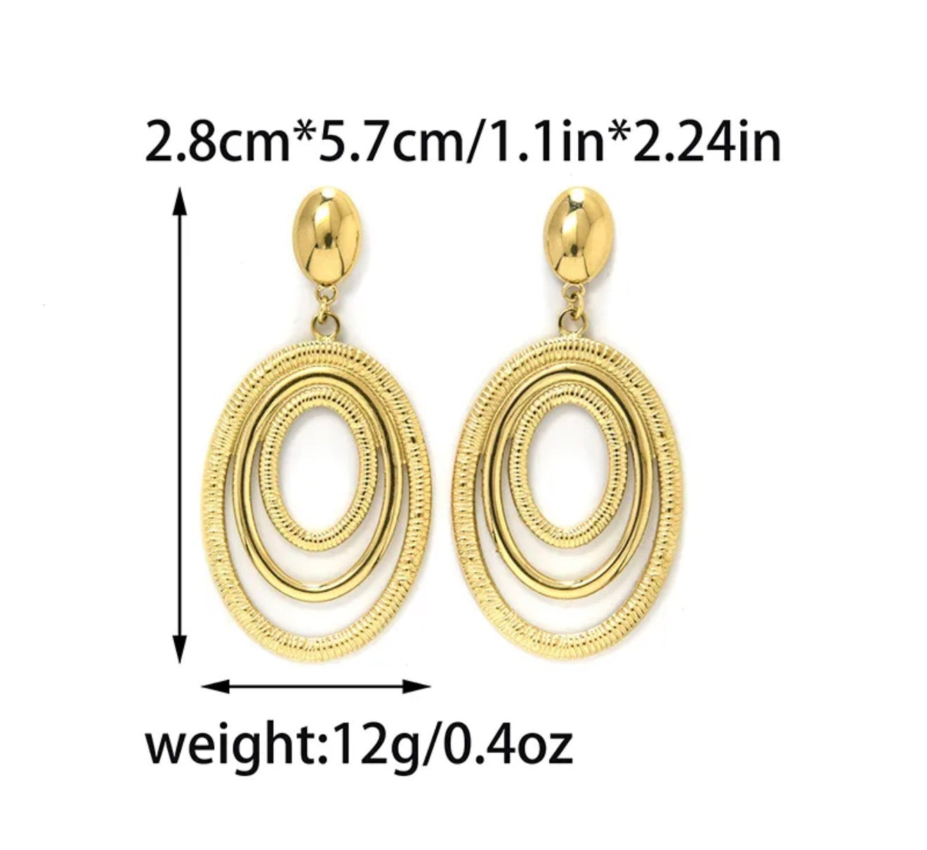 Aretes trendy