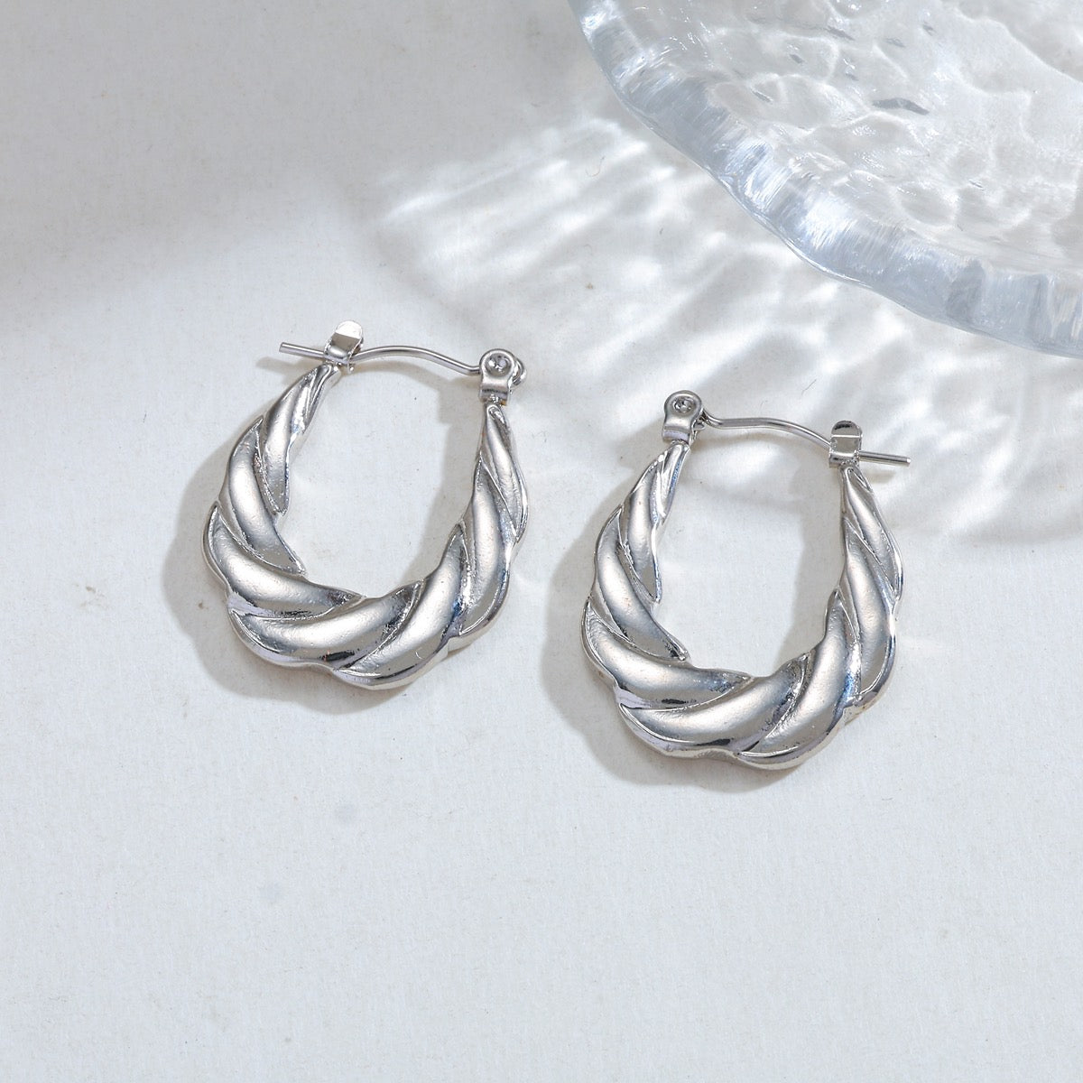 Hoops trenzadas