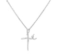 Fe necklace silver