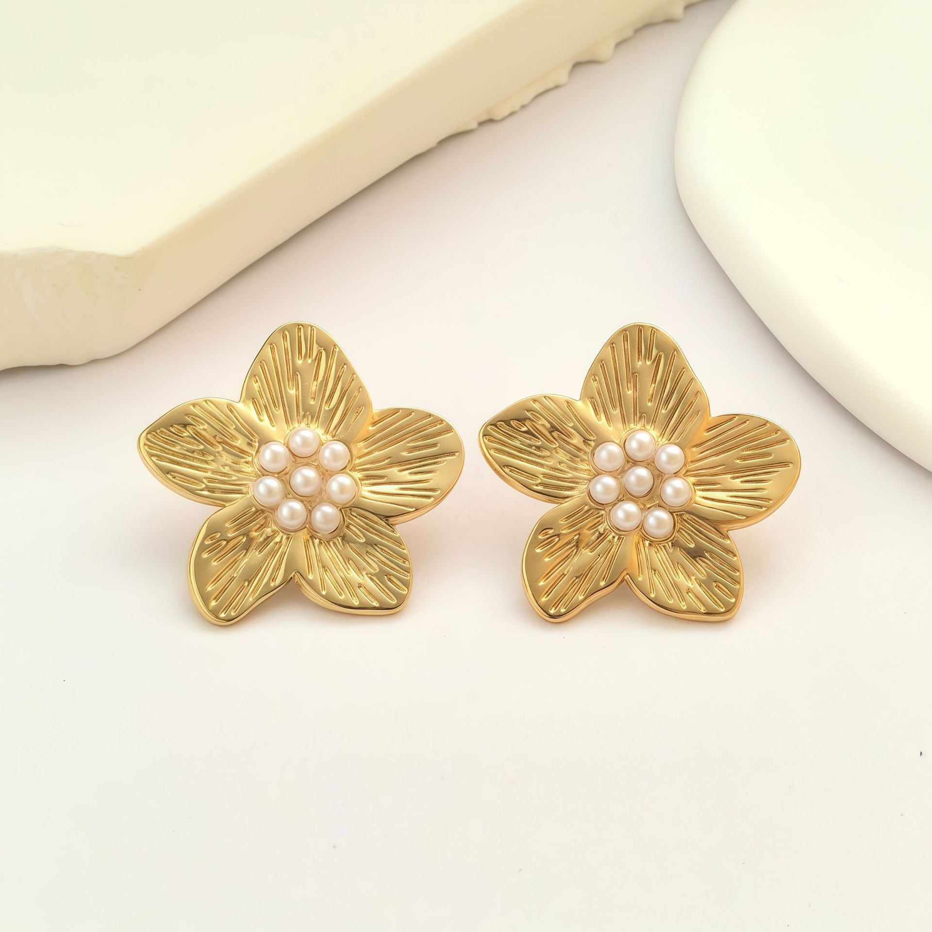 Aretes flor