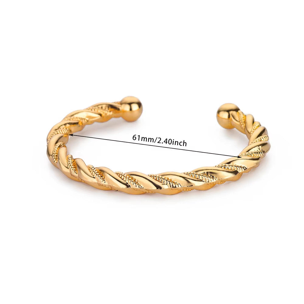 Brazalete dorado