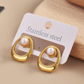 Aretes con perla