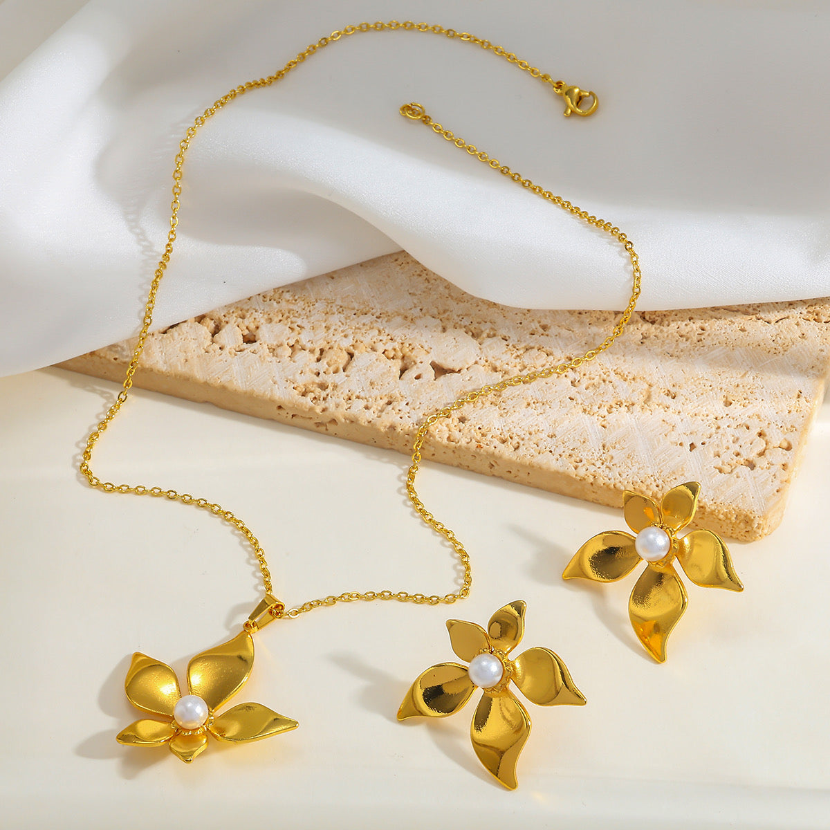 Set flor Perla
