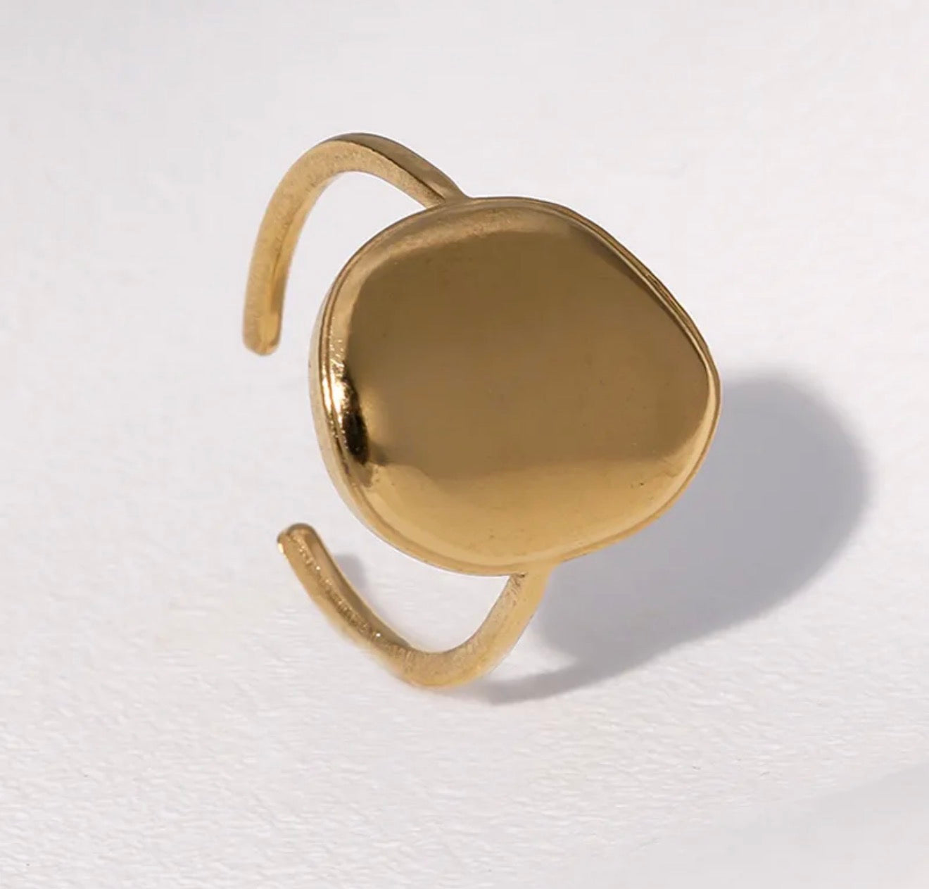 Anillo trendy ajustable