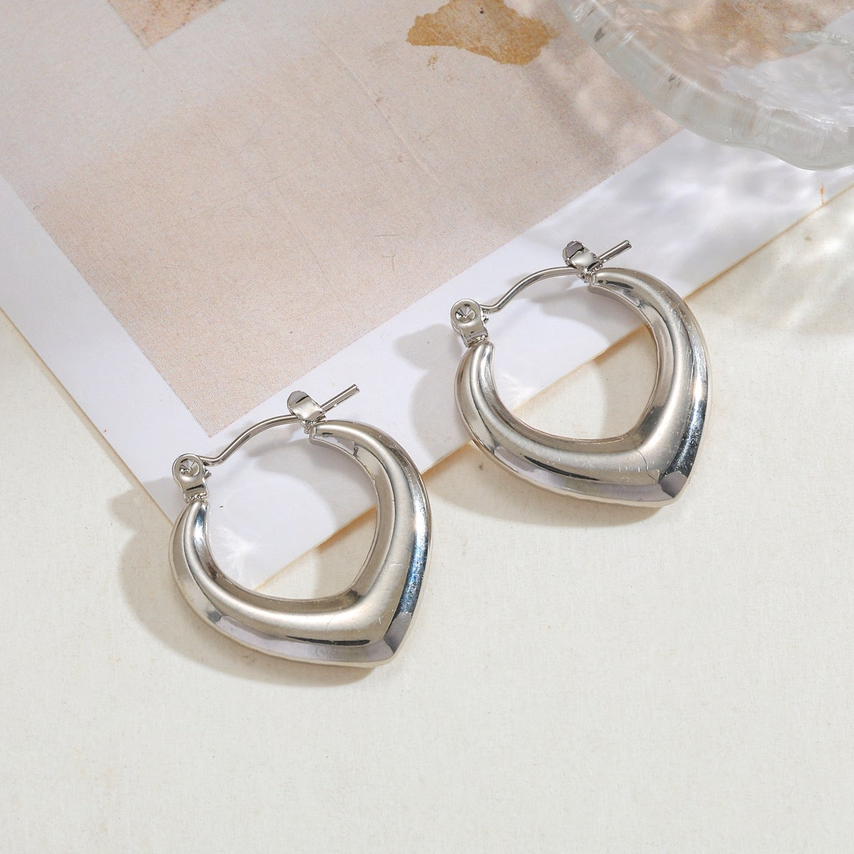 Argollas plateadas