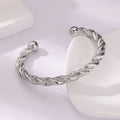 Brazalete plateado